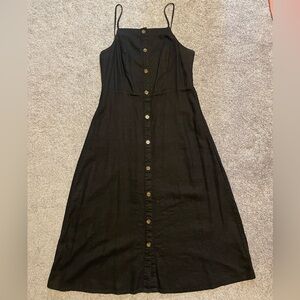 Old Navy Linen Button Down Dress